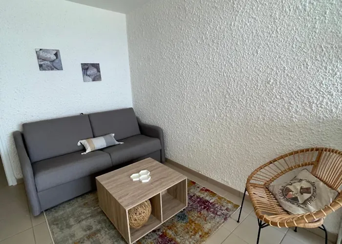 Vue Balcon 4 Personnes Daire Canet-en-Roussillon